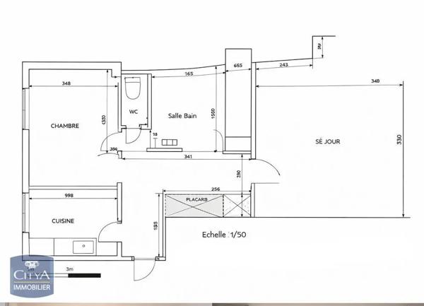 Appartement à vendre 2 pièces 46m² Annecy (74000)