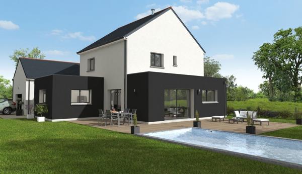 Terrain + Maison à vendre 6 pièces - 150 m²