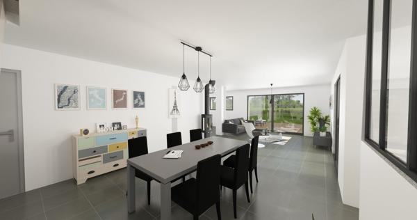 Terrain + Maison à vendre 6 pièces - 150 m²