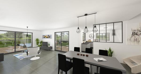 Terrain + Maison à vendre 6 pièces - 150 m²