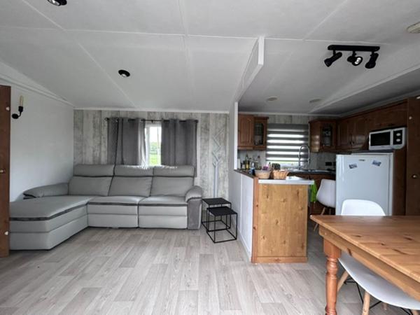 A Vendre - Mobil home 3 pièces + Parcelle terrain 235 m² -  Villers Sur Authie