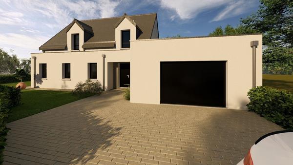 Terrain + Maison à vendre 7 pièces - 152 m²