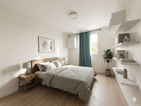 RENNES - QUARTIER UNIVERSITÉS / HOPITAL PONTCHAILLOU - 3 PIÈCES