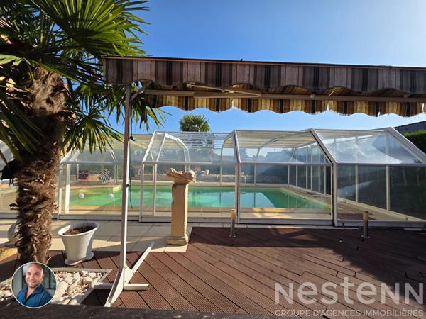Maison familiale avec piscine, jardin clos et loisirs à 15 min du centre du Mans