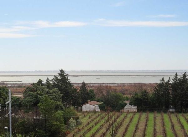 Dernier étage, parking, terrasse 70 m² vue étangs