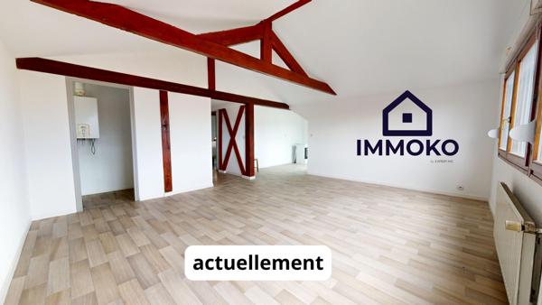 Belfort (90000) T3/4 lumineux avec jardin et cave