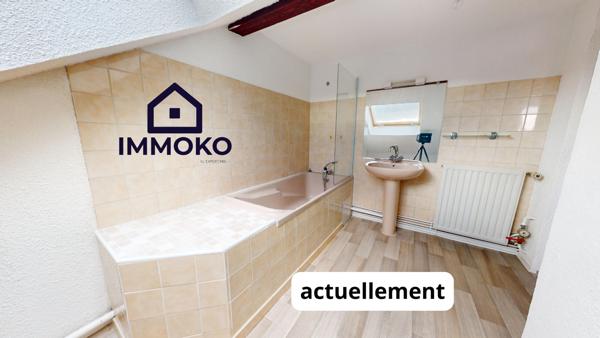 Belfort (90000) T3/4 lumineux avec jardin et cave