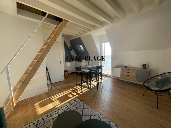 Vaux-sur-Mer (17640) VAUX PONTAILLAC BELLE VUE MER 1ère LIGNE APPARTEMENT DUPLEX 30 m2 au prix de 249.000€ HAI