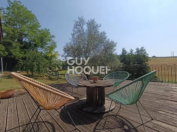 Ancienne tuilerie avec gîte et piscine