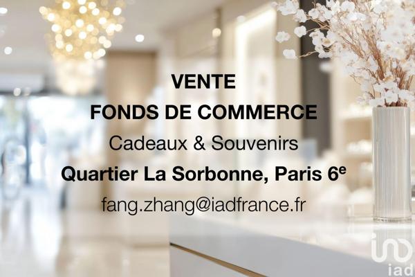 Boutique/Local commercial à vendre 100 m² Paris 6