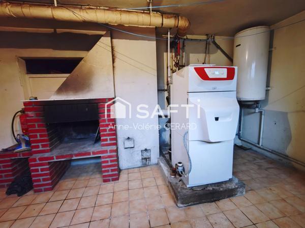 Pavillon 185 m²  sous-sol complet, cour et jardin