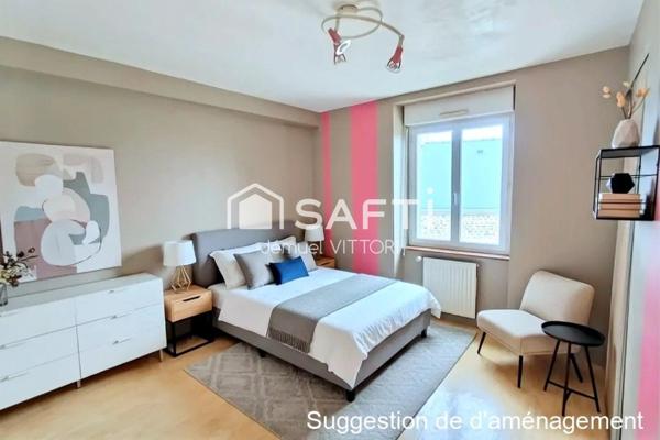 Maison en pierre, 3 chambres, porche, dépendance et terrain clos