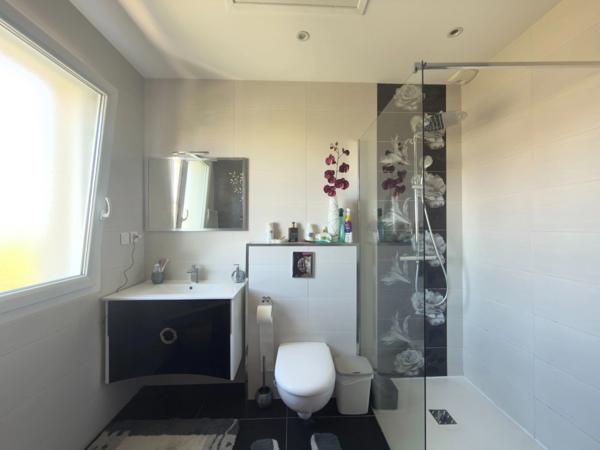 Une maison contemporaine lumineuse et aux beaux volumes au Cendre
