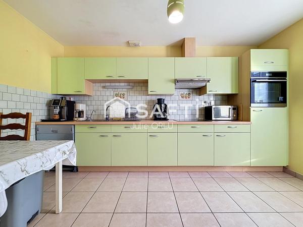 Maison de plain-pied 4 chambres avec garage