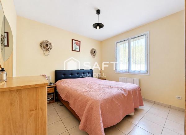 Maison de plain-pied 4 chambres avec garage