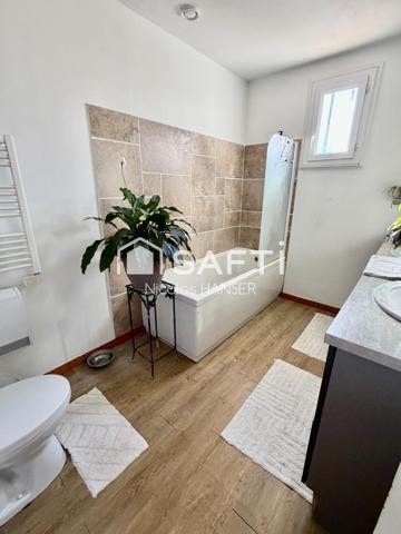 Maison 6 pièces avec studio attenant, sur un terrain de 460m2 à Alès