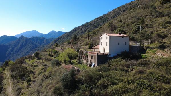 Breil-sur-Roya (06540) Maison vue panoramique