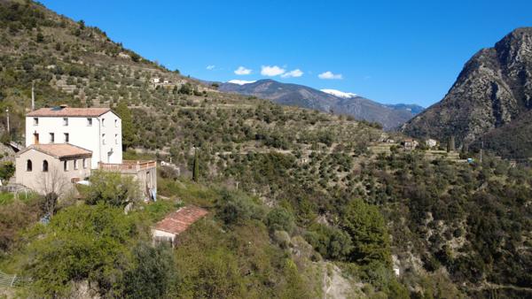 Breil-sur-Roya (06540) Maison vue panoramique