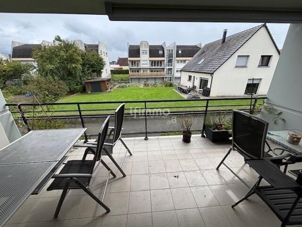 Charmant 3 Pièces de 68 m2 avec terrasse de 15 m2 à Oberhausbergen