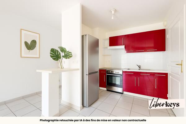 Appartement T2 en parfait état avec balcon – Au cœur de Meyzieu et à proximité du tramway