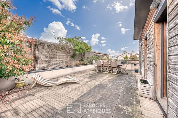 Duplex de charme avec terrasse