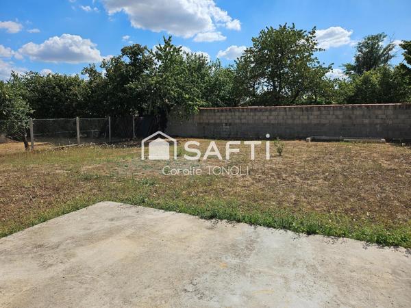 Plain-pied, 3 chambres et 1 195 m² de terrain