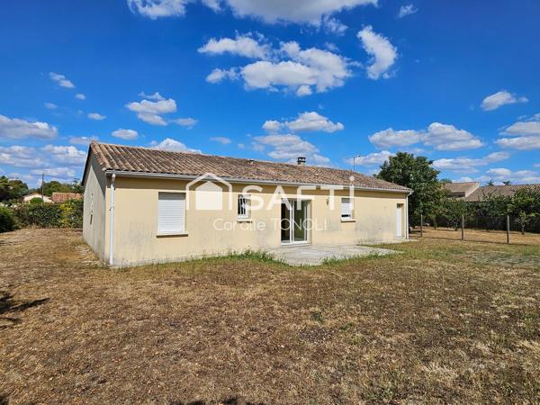 Plain-pied, 3 chambres et 1 195 m² de terrain