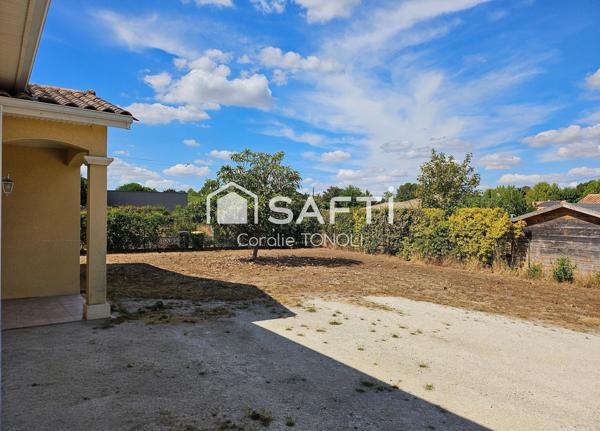 Plain-pied, 3 chambres et 1 195 m² de terrain