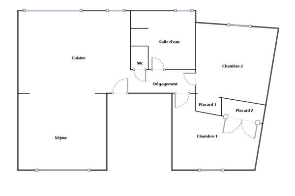 APPARTEMENT REZ DE JARDIN