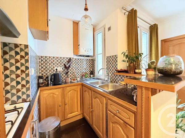Appartement F2 à vendre  2 pièces - 34,87 m 2   ST OUEN  - 93