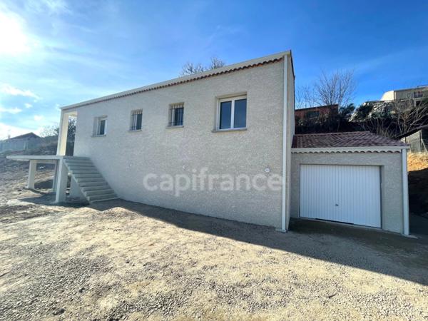 Dpt Ardèche (07), Proche ALBOUSSIÈRE et VERNOUX-EN-VIVARAIS, à vendre Maison Individuelle de plain-pied - 90 m², P4 - Terrain de 969,00 m²