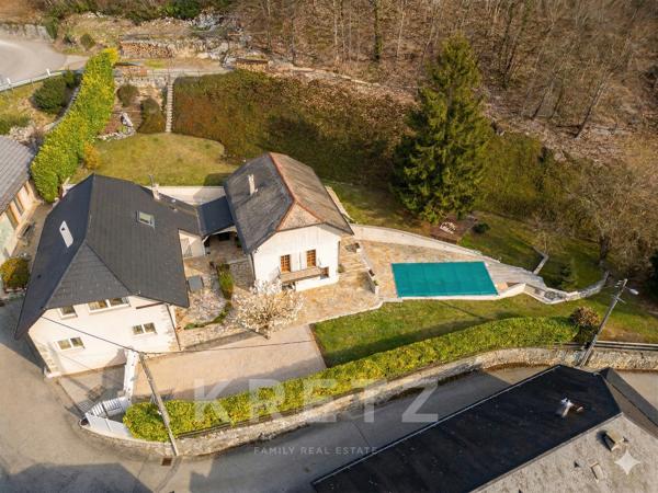 Évasion sur les Hauteurs de Chambéry, 2 maisons, jolie vue dégagée