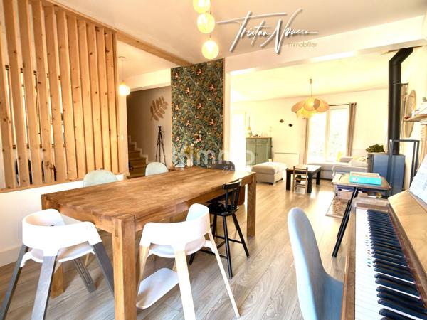 Maison 3 faces de 120 m2 - 4 chambres - Villeneuve de la Raho