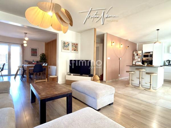 Maison 3 faces de 120 m2 - 4 chambres - Villeneuve de la Raho