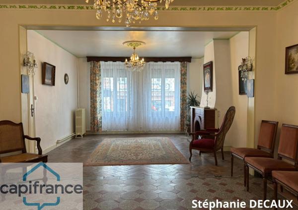🏡A VENDRE : Maison de ville – Tout à pied ! – Fourmies centre (59)