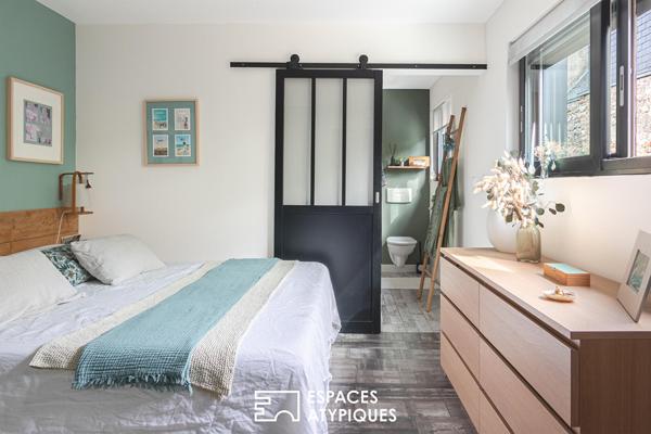 Ensemble immobilier avec loft piscine et maison locative