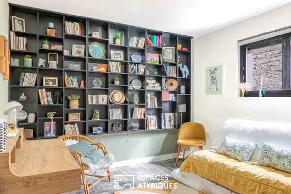 Ensemble immobilier avec loft piscine et maison locative