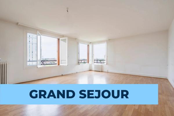 Grand 4 pièces familial de 93,39 m² – 3 chambres – 8e étage