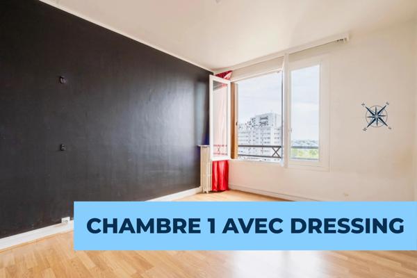 Grand 4 pièces familial de 93,39 m² – 3 chambres – 8e étage