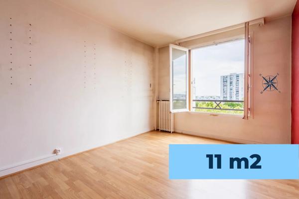 Grand 4 pièces familial de 93,39 m² – 3 chambres – 8e étage