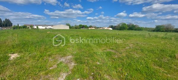 Terrain de 870 m²
