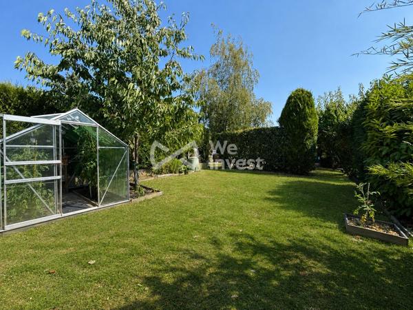 Libercourt – Maison brique 107 m² – 4 chambres – Garage – Terrain 800 m²