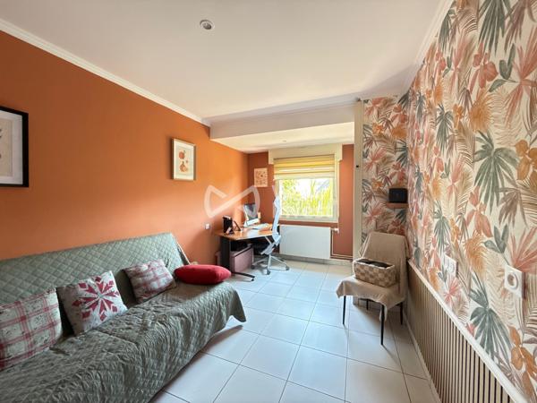 Libercourt – Maison brique 107 m² – 4 chambres – Garage – Terrain 800 m²