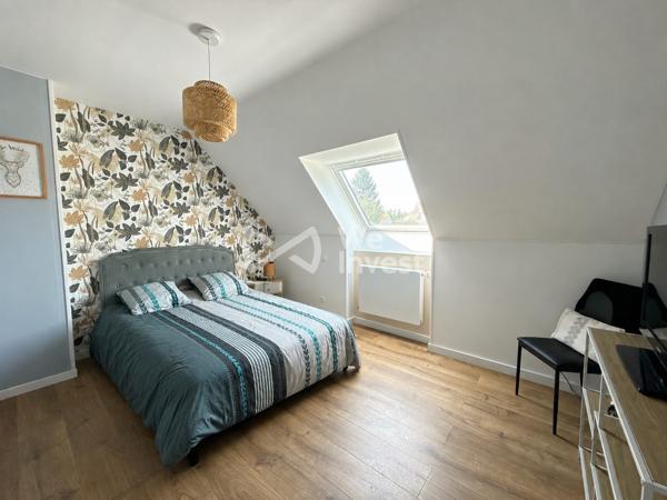 Libercourt – Maison brique 107 m² – 4 chambres – Garage – Terrain 800 m²
