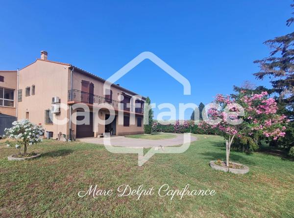 Immeuble plus terrain agricole