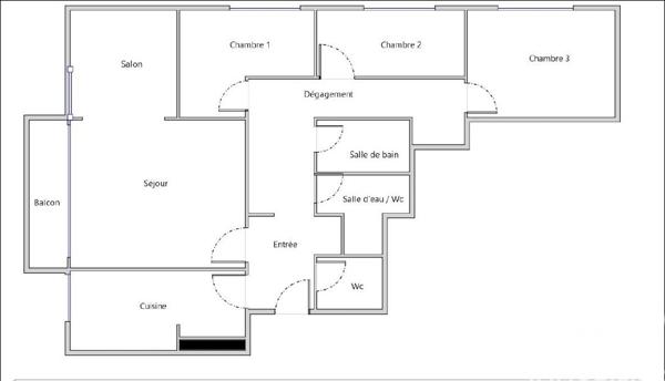 Appartement à vendre 5 pièces 87,7 m² Ris-Orangis