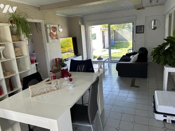 Maison de cité plain-pied avec jardin – Billy-Montigny (secteur Léon Blum) à rénover