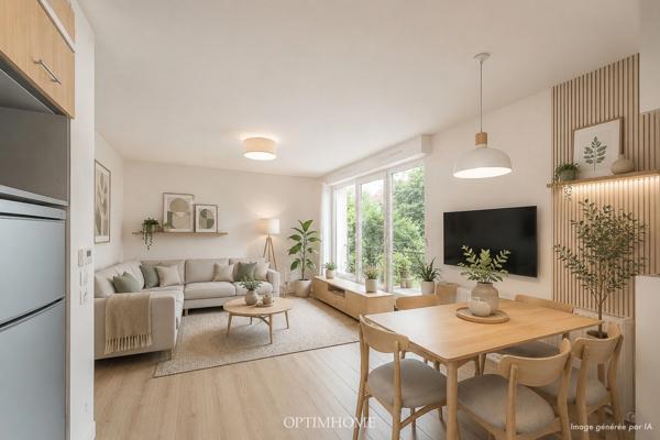 MAIRIE DES LILAS -  IMMEUBLE 2012 - APPARTEMENT 3 Pièces  2 Chambres - 53m²