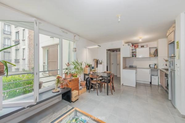 MAIRIE DES LILAS -  IMMEUBLE 2012 - APPARTEMENT 3 Pièces  2 Chambres - 53m²