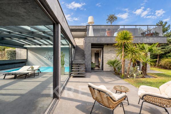 Superbe Villa contemporaine avec vue sur Lyon